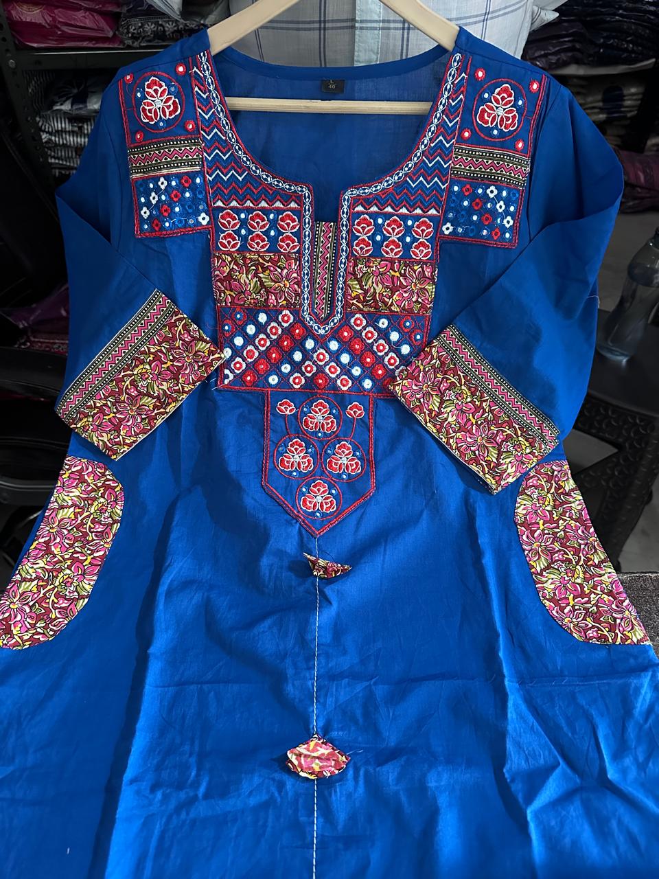 Label Tanuja-Heavy Suit Set which is beautifully decorated with weaving and  embroidery with matching pants and  dupatta