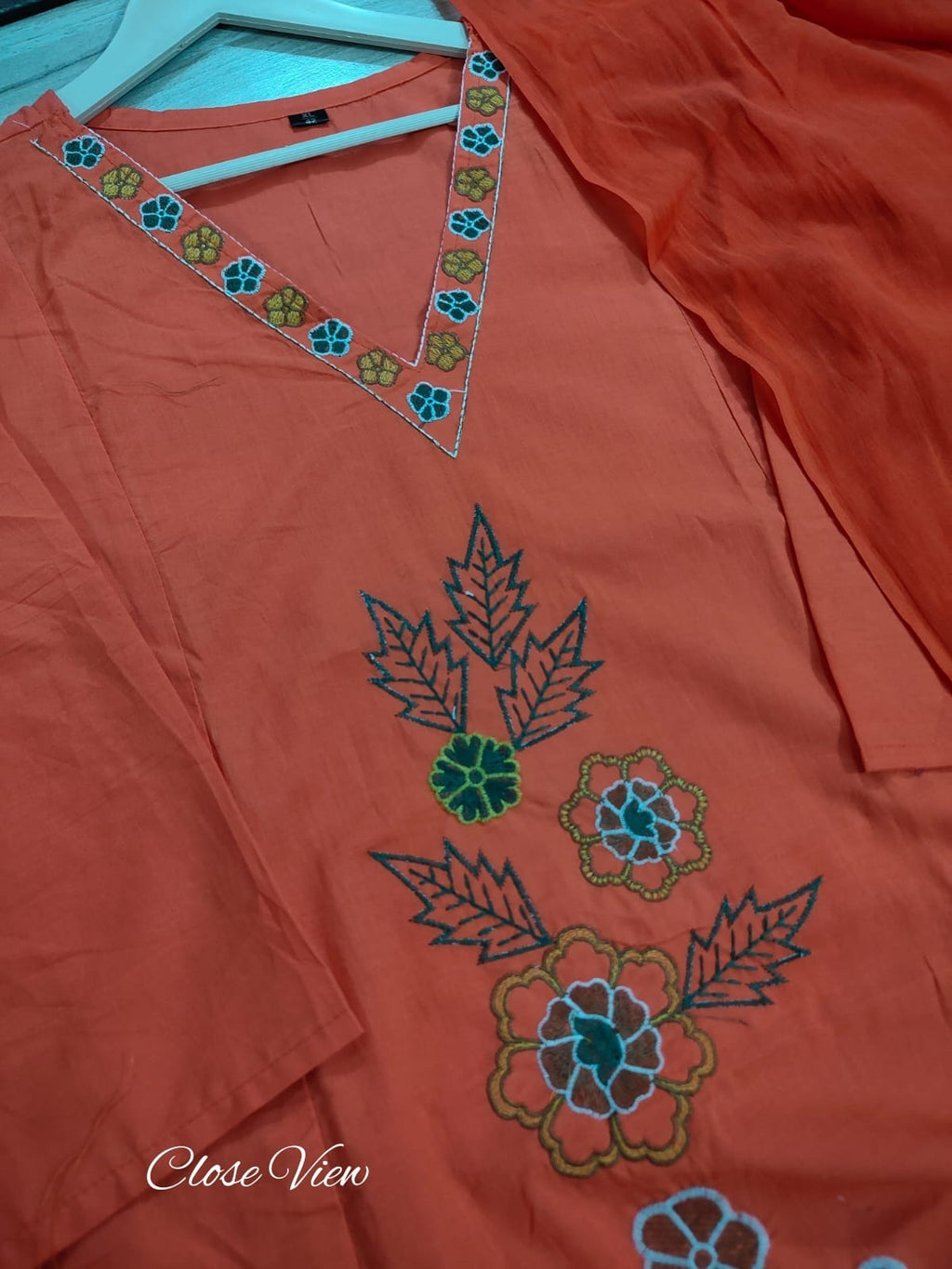 Label Tanuja-kurti Paired up with pant and full dupatta