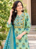 Label Tanuja-Kurti with Pant with cotton 100-100 Dupatta