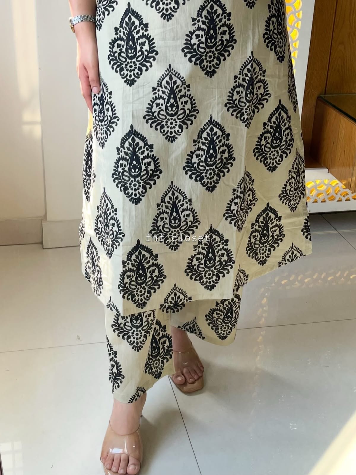 Label Tanuja-Comfortable and classy kurti set
