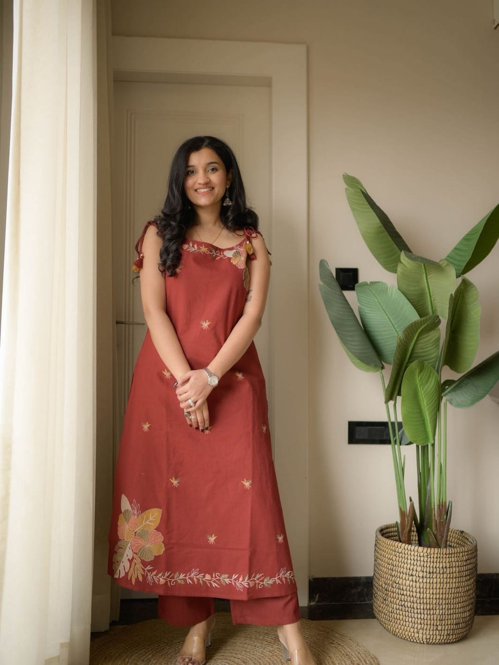 Label Tanuja- sleeveless pant set