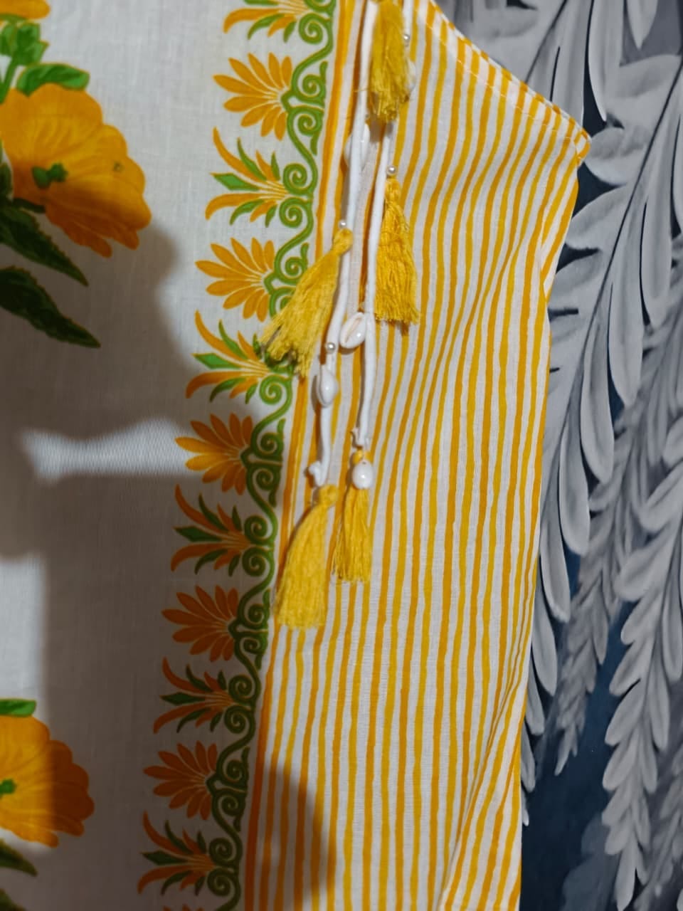 label Tanuja-Sleeveless Printed Cotton Full Suit Set With Dupatta-set