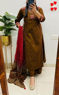 Label Tanuja-NEW ARRIVAL - PREMIUM 3-PIECE SUIT SET