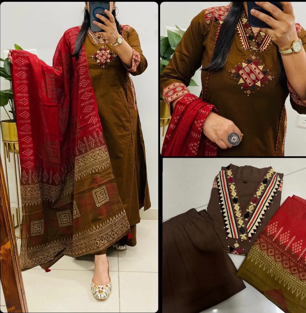 Label Tanuja-NEW ARRIVAL - PREMIUM 3-PIECE SUIT SET