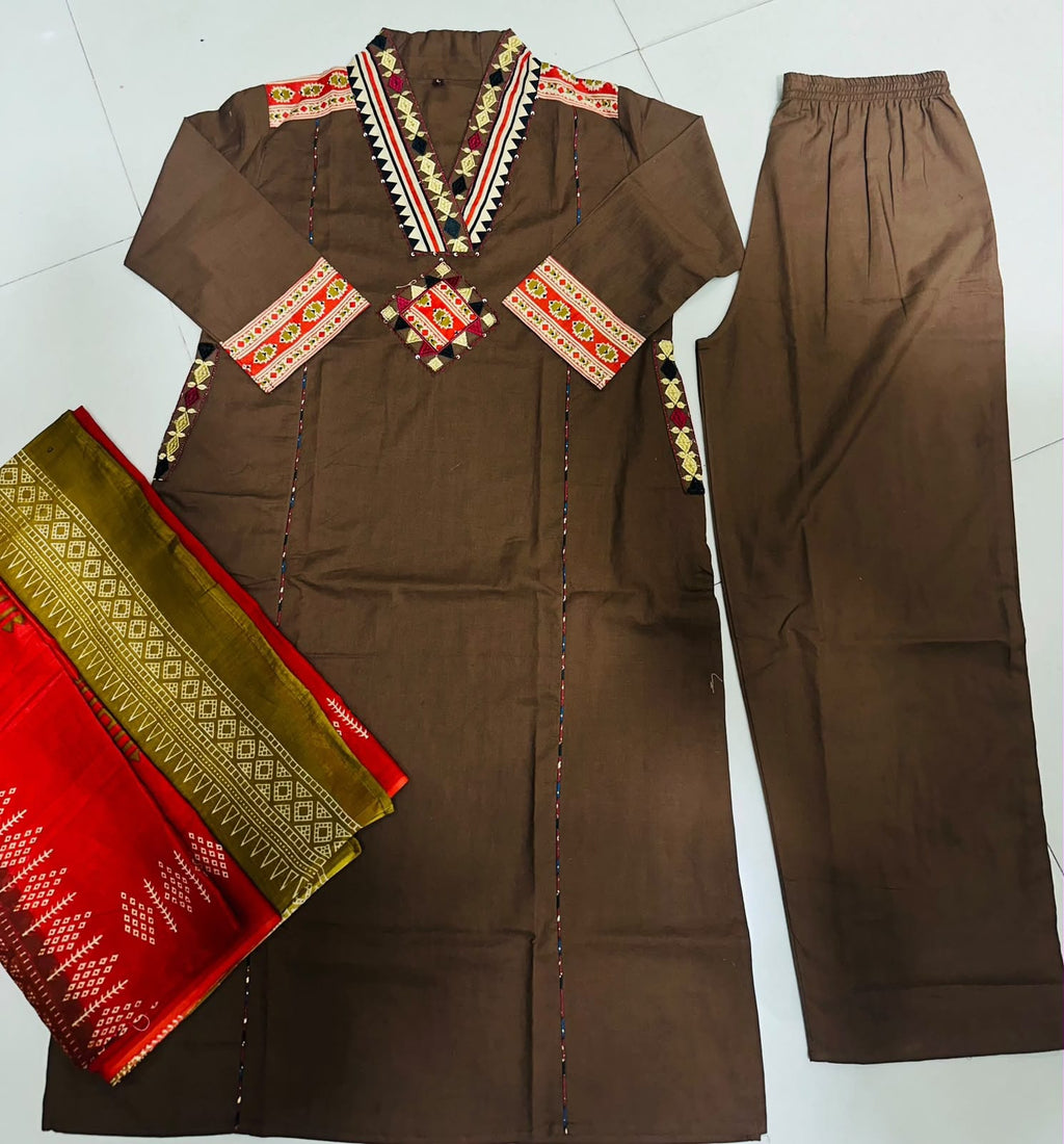 Label Tanuja-NEW ARRIVAL - PREMIUM 3-PIECE SUIT SET