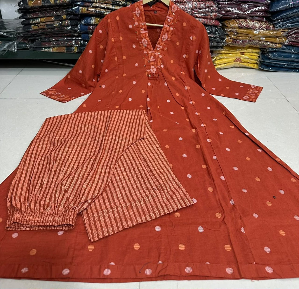 Label Tanuja-3pcs Kurti Set