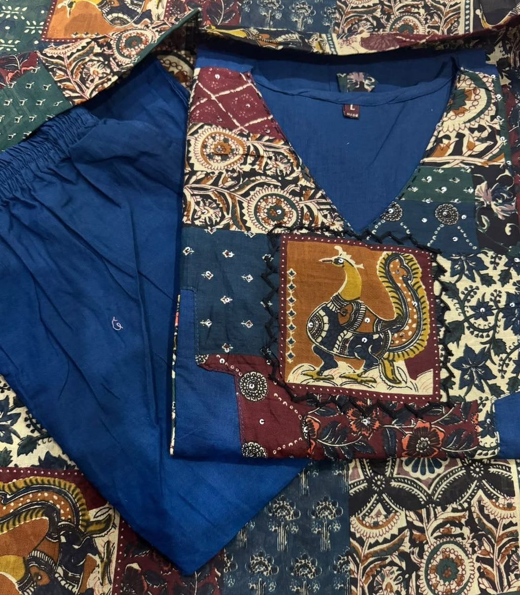 Label Tanuja-Premium cotton fabric suit set