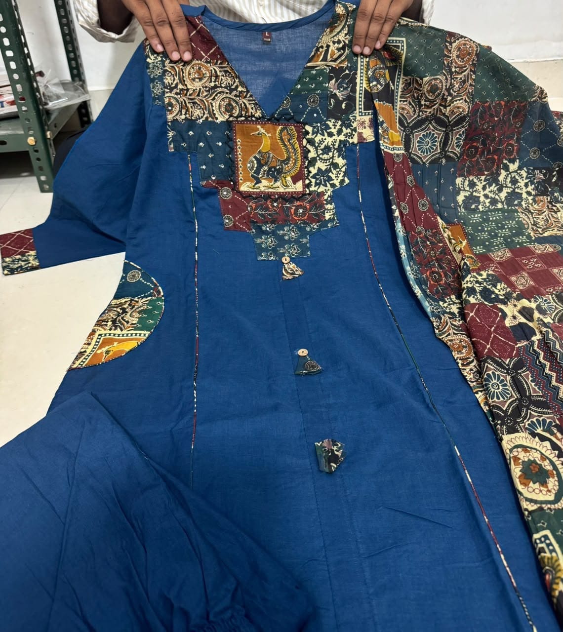 Label Tanuja-Premium cotton fabric suit set