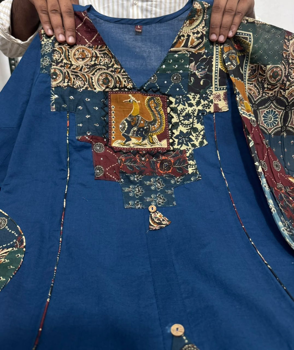 Label Tanuja-Premium cotton fabric suit set