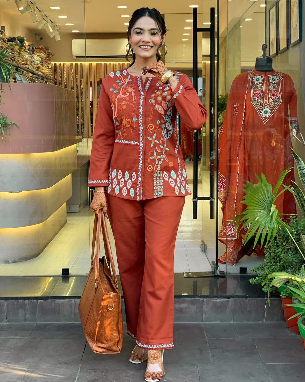 Label Tanuja-cord - set for summer